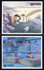 St. Vincent 1991 Disney The Rescuers Down Under Sc# 1534-37 RARE Imperforate XF