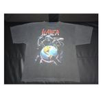 Vintage Slayer 1994 European Intourvention Tour T-Shirt Brockum 