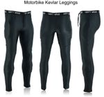 Motorbike Leggings made with Kevlar Motorcycle Safety Armored Pants Super Fit