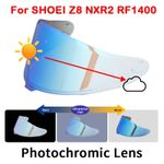 Photochromic Visor Fit For SHOEI Z8 NXR2 RF1400 CWR-F2 Uv Protection Shield Lens