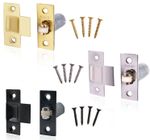 Adjustable Roller Catch Ball Door Mortice Latch Spring Loaded 3 Finishes 3 Packs
