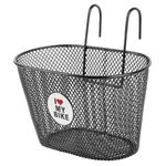 'I LOVE MY BIKE' Kids Metal Wire Cycling Basket Junior Bike Bicycle  Children's