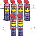 WD-40 X6 Multi-Use Smart Straw 450ml Spray Aerosol Can Clean Rust Lubricant WD40