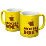 CURB YOUR ENTHUSIASM MOCHA JOE'S COFFEE SHOP STORE MUG IN VARIOUS COLOURS