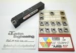 TIZIT Maxilock SCLCR2020K12 Righthand Turning Tool and CCGT120408FN-27 Inserts.