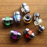 Rainbow Sugar TC4 Titanium Alloy/PC Resin EDC Tool Lanyard Bead Paracord Pendant