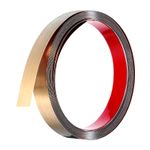 Rose Gold Trim Peel and Stick 32.8ft x 1" for Mirror Frame Wall