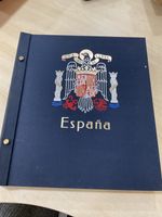 Spain stamps. 1990 on. pre-printed davo album. Mint/used @323