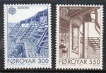 Faroe Islands MNH SG144-4 1987 Europa - Modern Architecture