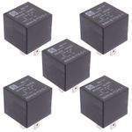 5 x 12V Automotive Changeover Relay 40A 5-Pin SPDT Auto Car