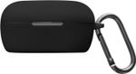 Silicone Case Cover for Bose QuietComfort Earbuds with Clip Black