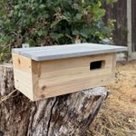 Wildlife Wooden Bird House Swift Garden Nest Box Feeding Roosting