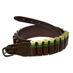 Bisley Basic 25 Shotgun Cartridge Belt 12 gauge - faux leather 30-43 inch waist