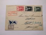 Curacao R-Letter Hamburg America Line 1933 to Kiel 