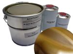 5 Liter Set 2K Car Paint Champagne-Beige Metallic No Clear Varnish Tuning New
