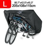 Heavy Duty Waterproof Mountain Bike Bicycle Cover Outdoor Protector for 3 Bikes