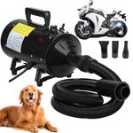 Dog Dryer Blaster Quiet Dog Blaster Dryer with Heat Variable Speed Dog Grooming