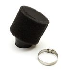 42mm Pitbike Air Filter Black Performance High flow Double Foam Bent Neck