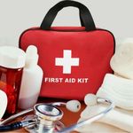 391PC First Aid Kit Emergency Medical Kit Travel Home Car Work 1st Aid Bag