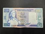 Central Bank Of Cyprus £20 Pounds / Lira Vintage Banknote 1997-2004