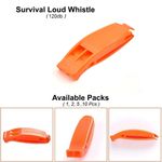 Loud 120db Emergency Lifeboat Signal Distress Whistle Survival Solas Nato Orange