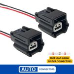 2pcs ABS Sensor 2 pin Plug Repair Connector Nissan Infinity Renault 2 pin plug