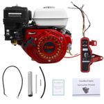 7.5HP Electric Start Stationary Petrol Engine OHV 4 Stroke Horizontal 20mm Shaft