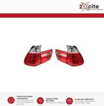 BMW X5 E53 1999-2006 Rear Tail Lights Lexus Crystal Design Red And Clear Lamps