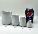 White Fine Porcelain China Jugs Various Sizes Cream Milk Gravy Sauces Serving