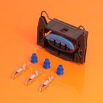 Ford Focus Mondeo Zetec Duratec 3 Pin Coilpack Connector Plug Kit EDIS Coil