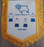 DERBY COUNTY COLOUR PENNANT