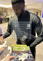 BENOIT BADIASHILE HAND SIGNED A4 CHELSEA PHOTO + EXACT PROOF