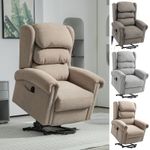 Power Lift Recliner Chair with Remote Control for Elderly