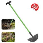 Heavy Duty Edging Border Tool Long Handle Half Moon Carbon Steel Lawn Edger