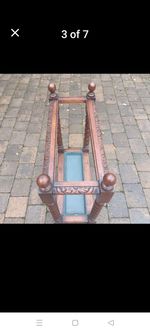 Edwardian Oak Umbrella - Stick Stand. Small ish. Beautiful patina. £75