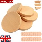 10-100Pcs Cosmetic Makeup Sponge Pad Face Foundation Blush Brush Powder Blender