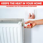 Radi-Save! - Stop Heat Loss & save Money on Energy Bills, Fits Any Radiator