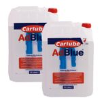 Carlube AdBlue 2x10 Litres Diesel Fluid Additive DEF + Spout 20L Ad Blue 5-10-20
