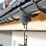 Rain Chain Gutter Adapter Hook Downspout Outlet Accessory Standard Installation
