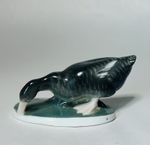 Antique Fine Porcelain German Rosenthal Duck Figurine Signed Karl Himmelstoss