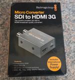 Blackmagic Micro Converter SDI to HDMI 3G With PSU – Open Box Unused