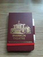 Friends of Shanklin Theatre - Souvenir Gold Embossed Note Book and Pencil.