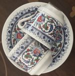 Turkish Fine Porcelain Coffee RARE Set