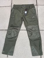 Men’s 2XL 42 - 44 Fox Carp Fishing Combat Trousers Cargo Pants Khaki Green BNWT