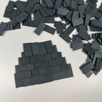 Dolls House 1:35th Scale Styrene Miniature Roof Tiles 6 Colours 250/500/750/1000