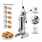 Commercial Churros Maker 2L Capacity Manual Churro Machine Spanish Donut Tool