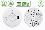 10x AICO Ei3016 Optical Smoke Alarm , Expiring 2032 , VAT included