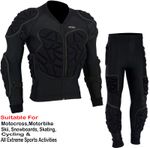 BODY ARMOUR MOTORBIKE MOTORCYCLE MOTOCROSS SKIING SPINE GUARD PROTECTIVE SUIT