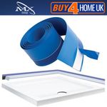 MX 3.8m Flexi Seal Strip - Waterproof Tape for Upstand Shower Tray & Bath