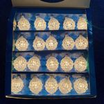 Rare Pifco Crystal Chandeliers - Christmas Lights Pifco No 1327 - PAT tested